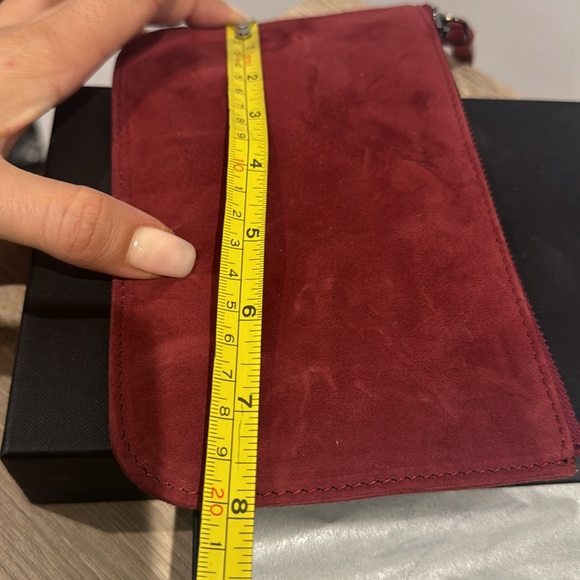 Brand New Burgundy Giuseppe Zanotti Pouch - Picture 6 of 7